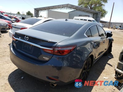 Trzecie zdjęcie samochodu z tyłu: 2021 MAZDA 6 GRAND TOURING RESERVE VIN:JM1GL1WY4M1610976 - miniatura