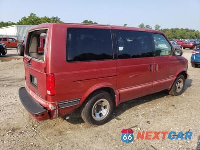Trzecie zdjęcie samochodu z tyłu: 1998 CHEVROLET ASTRO VIN:1GNDM19W3WB206551 - miniatura