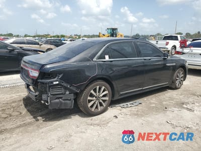 Trzecie zdjęcie samochodu z tyłu: 2017 LINCOLN CONTINENTAL VIN:1LN6L9UK3H5620465 - miniatura
