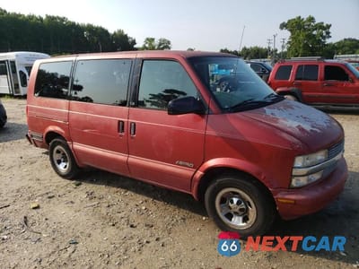 Czwarte zdjęcie samochodu z boku: 1998 CHEVROLET ASTRO VIN:1GNDM19W3WB206551 - miniatura