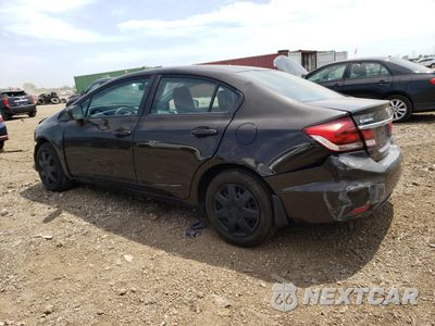 Drugie zdjęcie samochodu z przodu: 2014 HONDA CIVIC LX VIN:2HGFB2F51EH510400 - miniatura