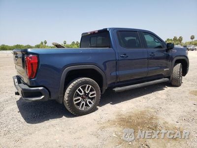 Trzecie zdjęcie samochodu z tyłu: 2020 GMC SIERRA K1500 AT4 VIN:3GTP9EEL4LG341633 - miniatura