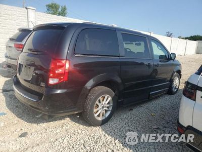 Trzecie zdjęcie samochodu z tyłu: 2016 DODGE GRAND CARAVAN SXT VIN:2C4RDGCG3GR373918 - miniatura