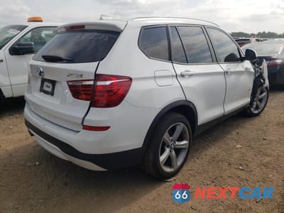 Trzecie zdjęcie samochodu z tyłu: 2017 BMW X3 XDRIVE28I VIN:5UXWX9C38H0T22069 - miniatura