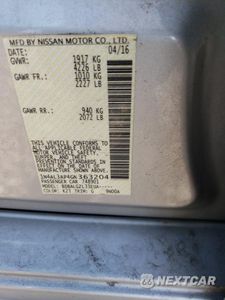 Zdjęcie 14 z 14 samochodu: 2016 NISSAN ALTIMA 2.5 VIN:1N4AL3AP4GN363204 - miniatura