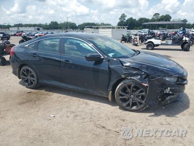 Czwarte zdjęcie samochodu z boku: 2020 HONDA CIVIC SPORT VIN:19XFC2F86LE026205 - miniatura