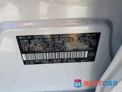 Zdjęcie 13 z 13 samochodu: 2023 LEXUS IS 300 VIN:JTHDA1D28P5128286 - miniatura