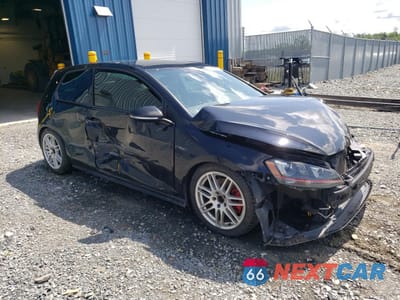 Czwarte zdjęcie samochodu z boku: 2017 VOLKSWAGEN GTI S VIN:3VWYT7AU1HM038931 - miniatura