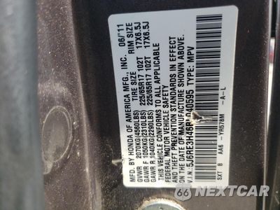 Zdjęcie 15 z 15 samochodu: 2011 HONDA CR-V SE VIN:5J6RE3H46BL040595 - miniatura