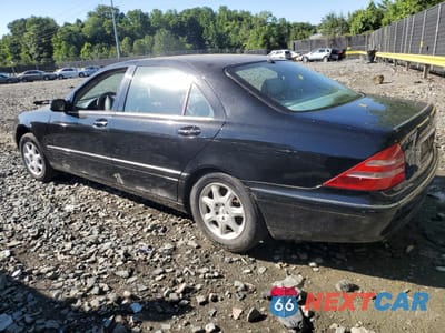 Drugie zdjęcie samochodu z przodu: 2000 MERCEDES-BENZ S 500 VIN:WDBNG75J4YA113000 - miniatura