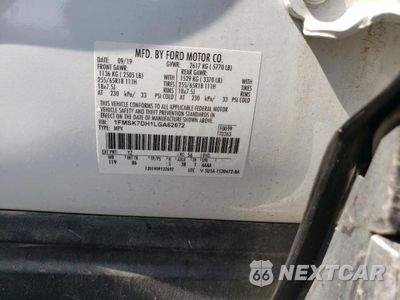 Zdjęcie 13 z 13 samochodu: 2020 FORD EXPLORER XLT VIN:1FMSK7DH1LGA62672 - miniatura