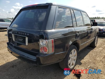 Trzecie zdjęcie samochodu z tyłu: 2008 LAND ROVER RANGE ROVE VIN:SALMF15498A265256 - miniatura