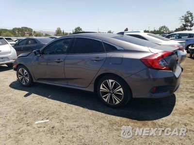 Drugie zdjęcie samochodu z przodu: 2017 HONDA CIVIC EXL VIN:19XFC1F74HE203083 - miniatura
