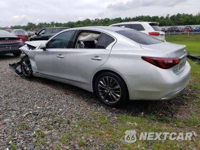 Drugie zdjęcie samochodu z przodu: 2019 INFINITI Q50 LUXE VIN:JN1EV7AR6KM559063 - miniatura