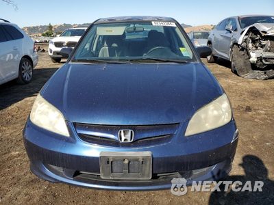Piąte zdjęcie samochodu w środku: 2004 HONDA CIVIC LX VIN:2HGES16514H511289 - miniatura
