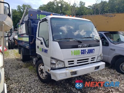 Czwarte zdjęcie samochodu z boku: 2007 ISUZU NPR VIN:4KLC4B1UX7J801988 - miniatura