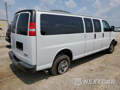 Trzecie zdjęcie samochodu z tyłu: 2023 GMC SAVANA G3500 LS VIN:1GJZ7NFP0P1149302 - miniatura
