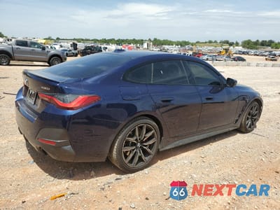 Trzecie zdjęcie samochodu z tyłu: 2022 BMW 430I GRAN COUPE VIN:WBA63AV06NFM10528 - miniatura