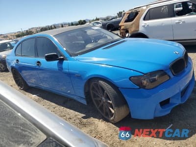 Czwarte zdjęcie samochodu z boku: 2006 BMW 750 LI VIN:WBAHN83566DT34963 - miniatura