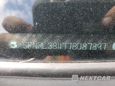 Zdjęcie 13 z 13 samochodu: 2007 HONDA ODYSSEY EX VIN:5FNRL38477B087897 - miniatura