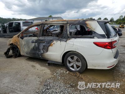 Drugie zdjęcie samochodu z przodu: 2019 HONDA ODYSSEY EXL VIN:5FNRL6H78KB037434 - miniatura