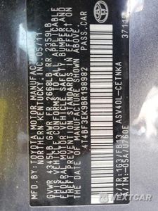 Zdjęcie 12 z 12 samochodu: 2011 TOYOTA CAMRY BASE VIN:4T4BF3EK9BR198982 - miniatura