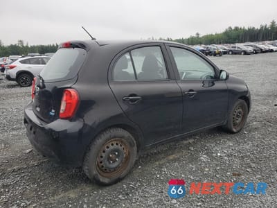 Trzecie zdjęcie samochodu z tyłu: 2015 NISSAN MICRA VIN:3N1CK3CP7FL236094 - miniatura