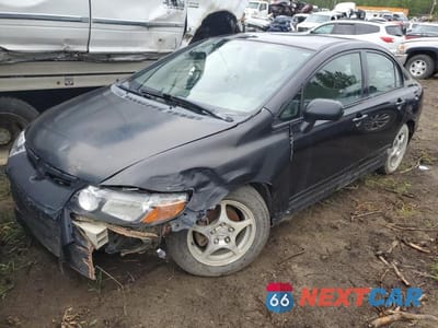 Czwarte zdjęcie samochodu z boku: 2006 HONDA CIVIC LX VIN:2HGFA15556H012166 - miniatura