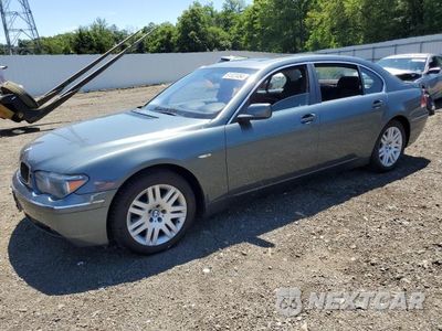 2003 BMW 745 LI WBAGN63413DR12194 - główne zdjęcie licytacji z USA - miniatura
