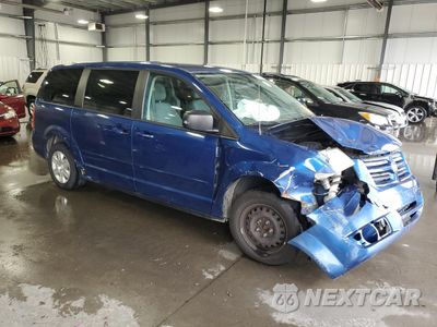 Czwarte zdjęcie samochodu z boku: 2010 DODGE GRAND CARAVAN SE VIN:2D4RN4DE2AR318539 - miniatura