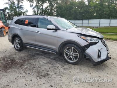 Czwarte zdjęcie samochodu z boku: 2017 HYUNDAI SANTA FE SE ULTIMATE VIN:KM8SR4HF9HU255437 - miniatura