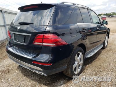 Trzecie zdjęcie samochodu z tyłu: 2018 MERCEDES-BENZ GLE 350 VIN:4JGDA5JB3JB024581 - miniatura