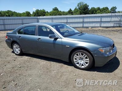 Czwarte zdjęcie samochodu z boku: 2003 BMW 745 LI VIN:WBAGN63413DR12194 - miniatura