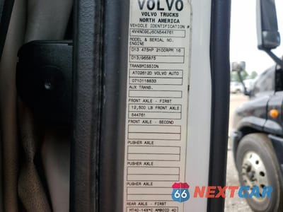 Zdjęcie 10 z 10 samochodu: 2012 VOLVO VN VNL VIN:4V4NC9EJ6CN544761 - miniatura