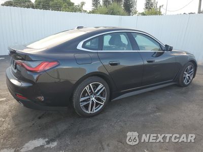 Trzecie zdjęcie samochodu z tyłu: 2024 BMW 430I GRAN COUPE VIN:WBA63AV05RFR58462 - miniatura