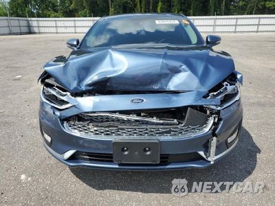 Piąte zdjęcie samochodu w środku: 2019 FORD FUSION TITANIUM VIN:3FA6P0RU7KR104134 - miniatura