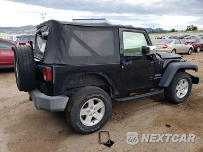 Trzecie zdjęcie samochodu z tyłu: 2010 JEEP WRANGLER SPORT VIN:1J4AA2D11AL114700 - miniatura