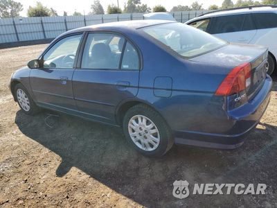 Drugie zdjęcie samochodu z przodu: 2004 HONDA CIVIC LX VIN:2HGES16514H511289 - miniatura