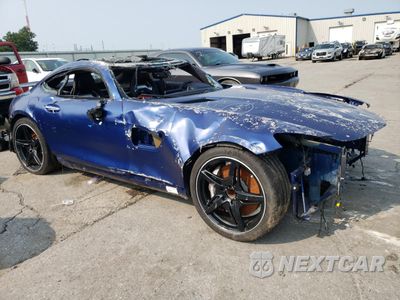 Czwarte zdjęcie samochodu z boku: 2020 MERCEDES-BENZ AMG GT VIN:WDDYJ7HA6LA028153 - miniatura