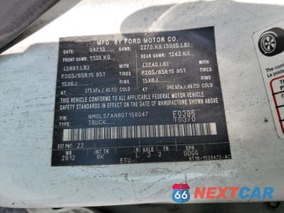 Zdjęcie 13 z 13 samochodu: 2013 FORD TRANSIT CONNECT XL VIN:NM0LS7AN8DT158047 - miniatura