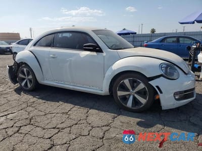 Czwarte zdjęcie samochodu z boku: 2012 VOLKSWAGEN BEETLE TURBO VIN:3VW4A7AT0CM622404 - miniatura