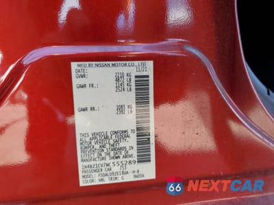 Zdjęcie 12 z 12 samochodu: 2022 NISSAN LEAF SV PLUS VIN:1N4BZ1CV7NC555289 - miniatura