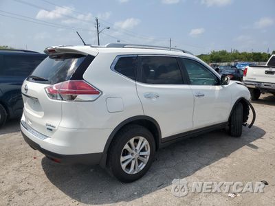 Trzecie zdjęcie samochodu z tyłu: 2014 NISSAN ROGUE S VIN:5N1AT2MV5EC759550 - miniatura