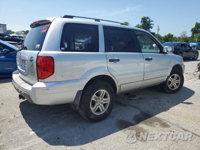 Czwarte zdjęcie samochodu z boku: 2003 HONDA PILOT EXL VIN:2HKYF18513H556770 - miniatura