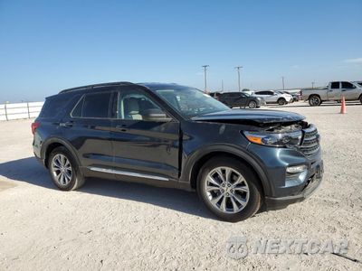 Czwarte zdjęcie samochodu z boku: 2023 FORD EXPLORER XLT VIN:1FMSK7DH4PGB66322 - miniatura