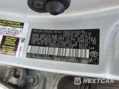 Zdjęcie 12 z 12 samochodu: 2015 TOYOTA COROLLA LE VIN:2T1BURHE7FC344036 - miniatura