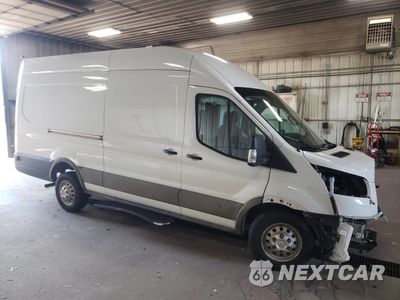 Czwarte zdjęcie samochodu z boku: 2023 FORD TRANSIT T-250 VIN:1FTBR3U85PKB47428 - miniatura