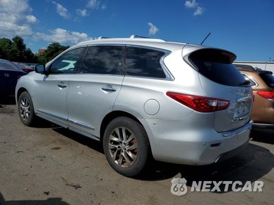 Drugie zdjęcie samochodu z przodu: 2013 INFINITI JX35 VIN:5N1AL0MM6DC340973 - miniatura