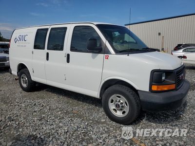 Czwarte zdjęcie samochodu z boku: 2015 GMC SAVANA G2500 VIN:1GTW7FCG2F1112044 - miniatura