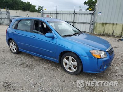 Czwarte zdjęcie samochodu z boku: 2007 KIA SPECTRA5 SX VIN:KNAFE161275004479 - miniatura